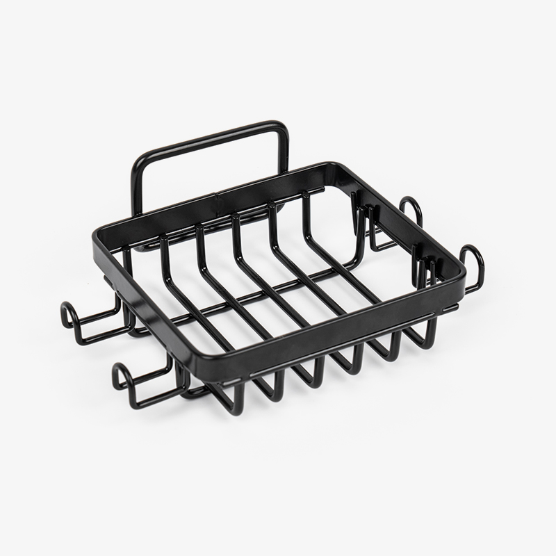 샤워용 블랙 스테인레스 스틸 바 비누 홀더