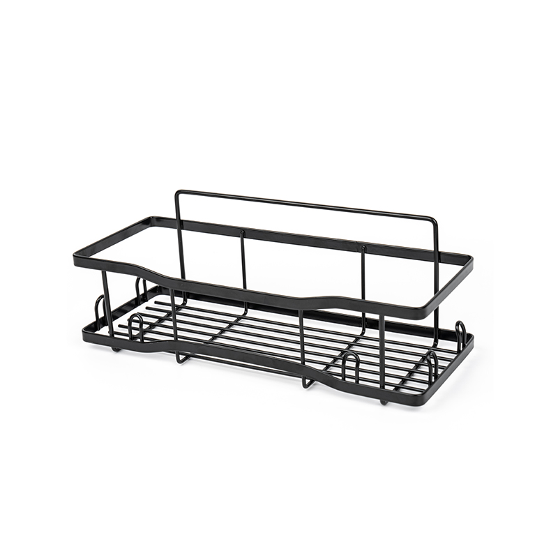 주방 및 욕실용 벽걸이형 금속 와이어 보관 바구니