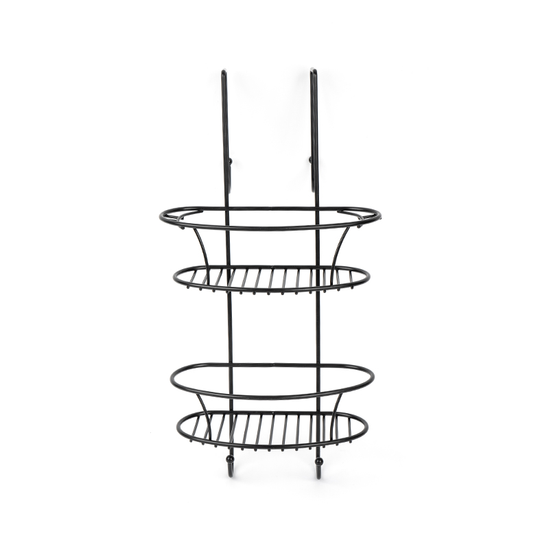 주방 및 욕실용 걸이식 바구니 정리함
