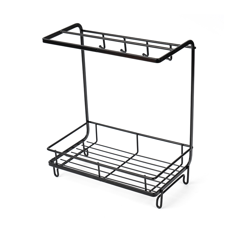 주방 싱크대 캐디(스펀지 및 행주 홀더 포함)