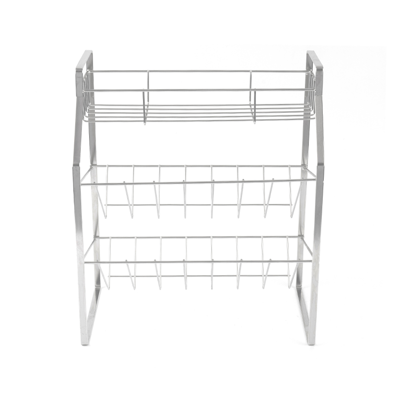 주방용 벽걸이형 3단 블랙 스파이스 랙