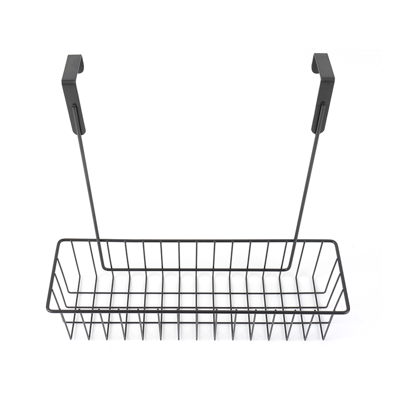 걸이용 바구니 3개가 포함된 문앞 식품 저장실 정리함