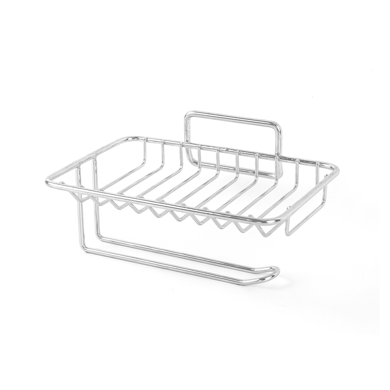 자체 배수 기능이 있는 세라믹 비누 접시 및 스테인리스 스틸 스탠드