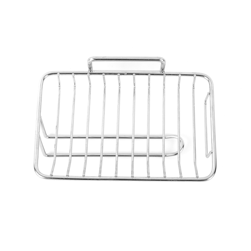 자체 배수 기능이 있는 세라믹 비누 접시 및 스테인리스 스틸 스탠드