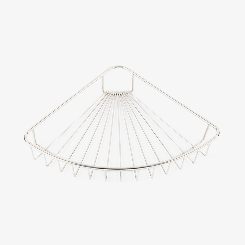 후크가 있는 스테인레스 스틸 벽걸이 샤워 캐디