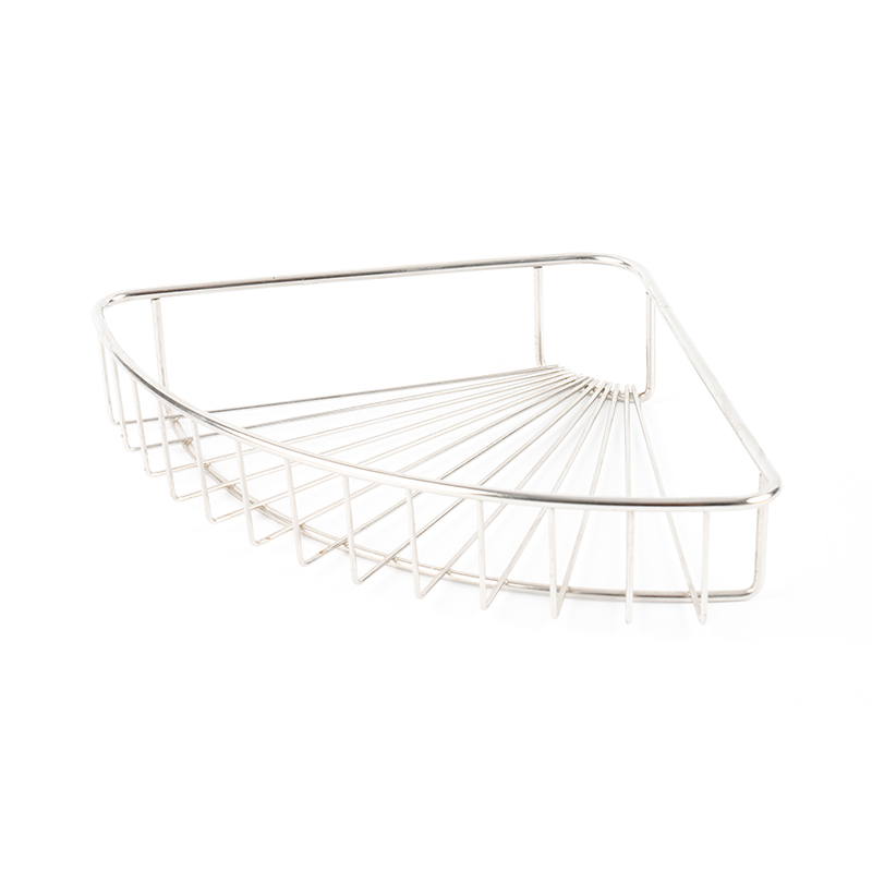 후크가 있는 스테인레스 스틸 벽걸이 샤워 캐디