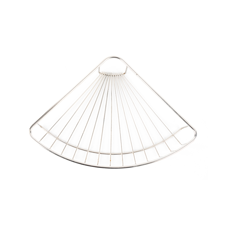 후크가 있는 스테인레스 스틸 벽걸이 샤워 캐디