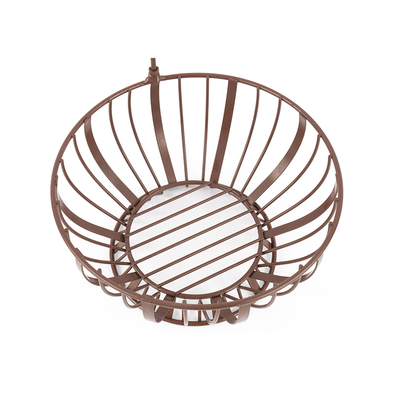 주방용 바나나 걸이가 있는 과일 바구니