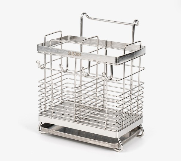 다른 소재에 비해 304 스테인리스 스틸 수저 홀더의 장점은 무엇인가요?