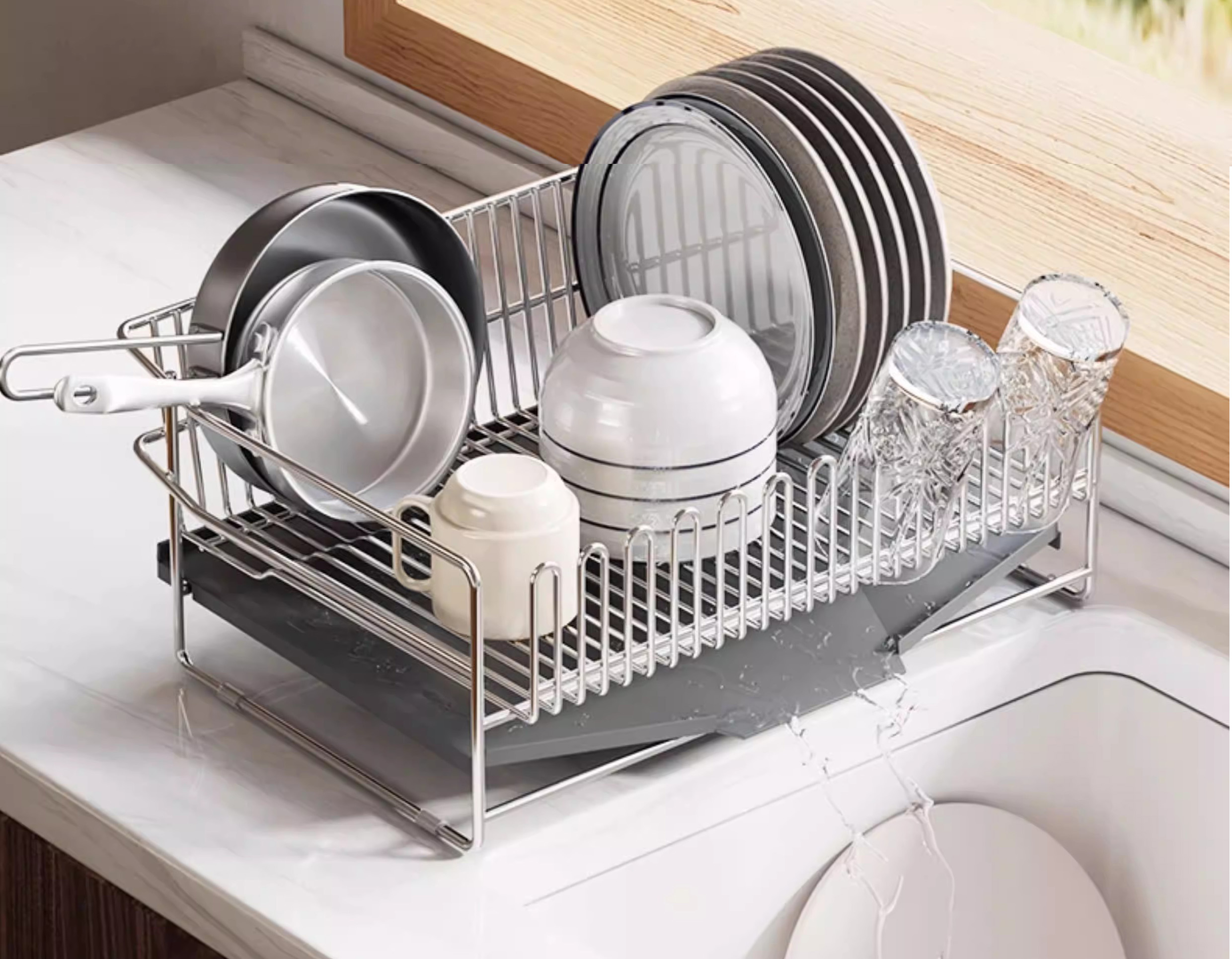 304 스테인레스 스틸 식기 홀더 란 무엇이며 용도는 무엇입니까?